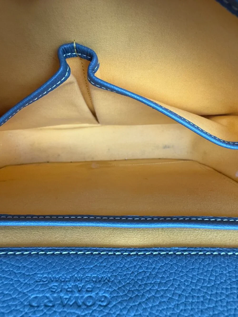 Goyard Grey Belvedere MM Messenger Bag
